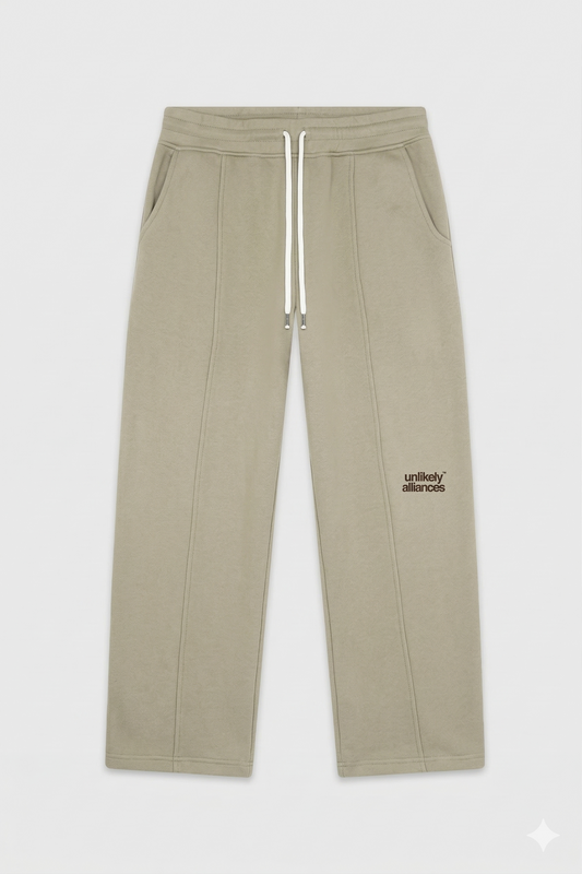 Split Sweatpants Sandstone
